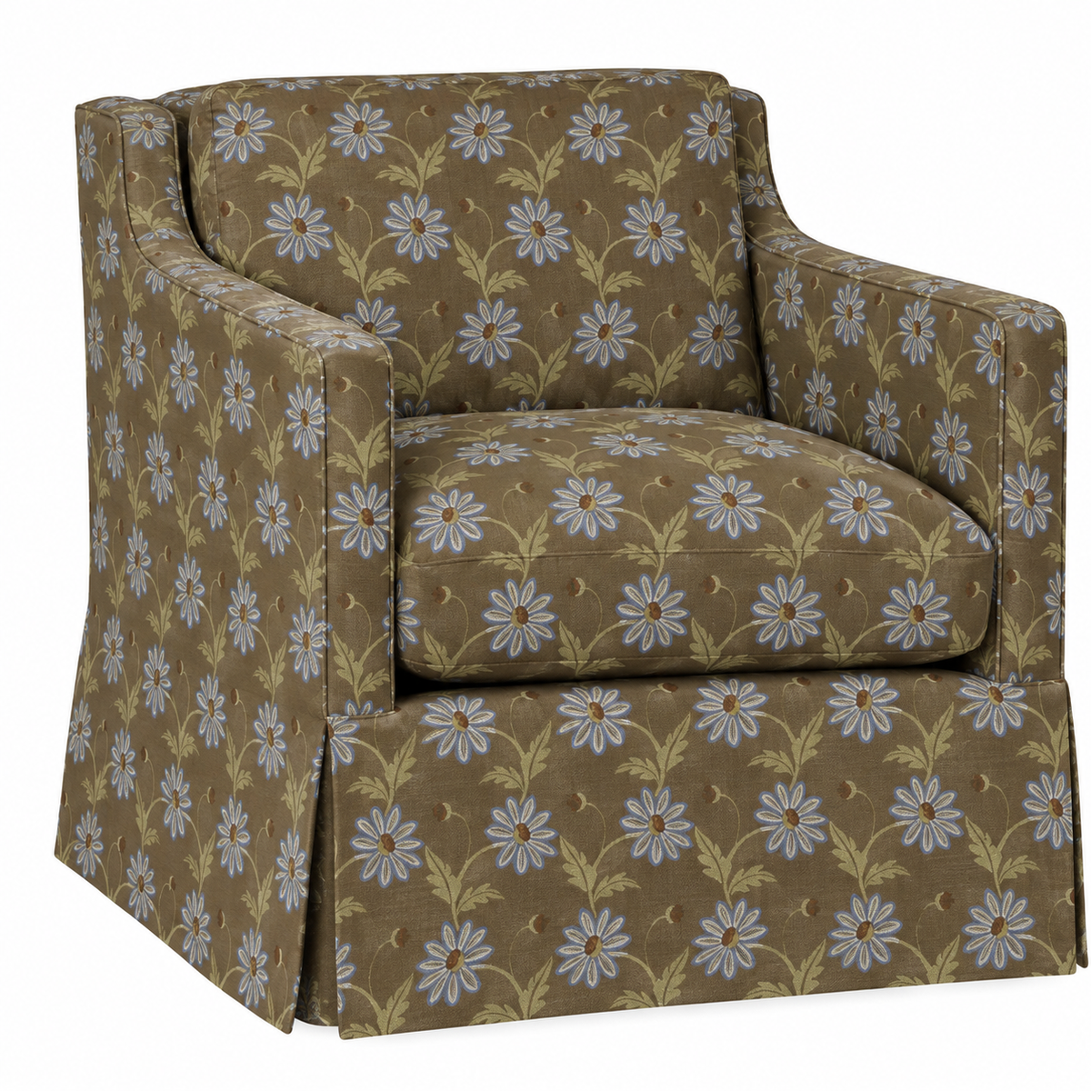 Classic Skirted Chair