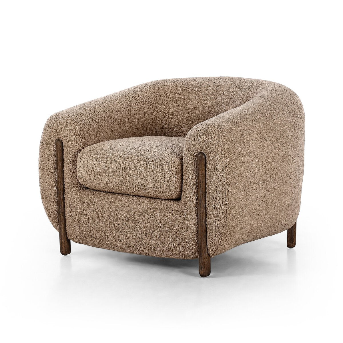 Lyla Chair Sheepskin in Camel