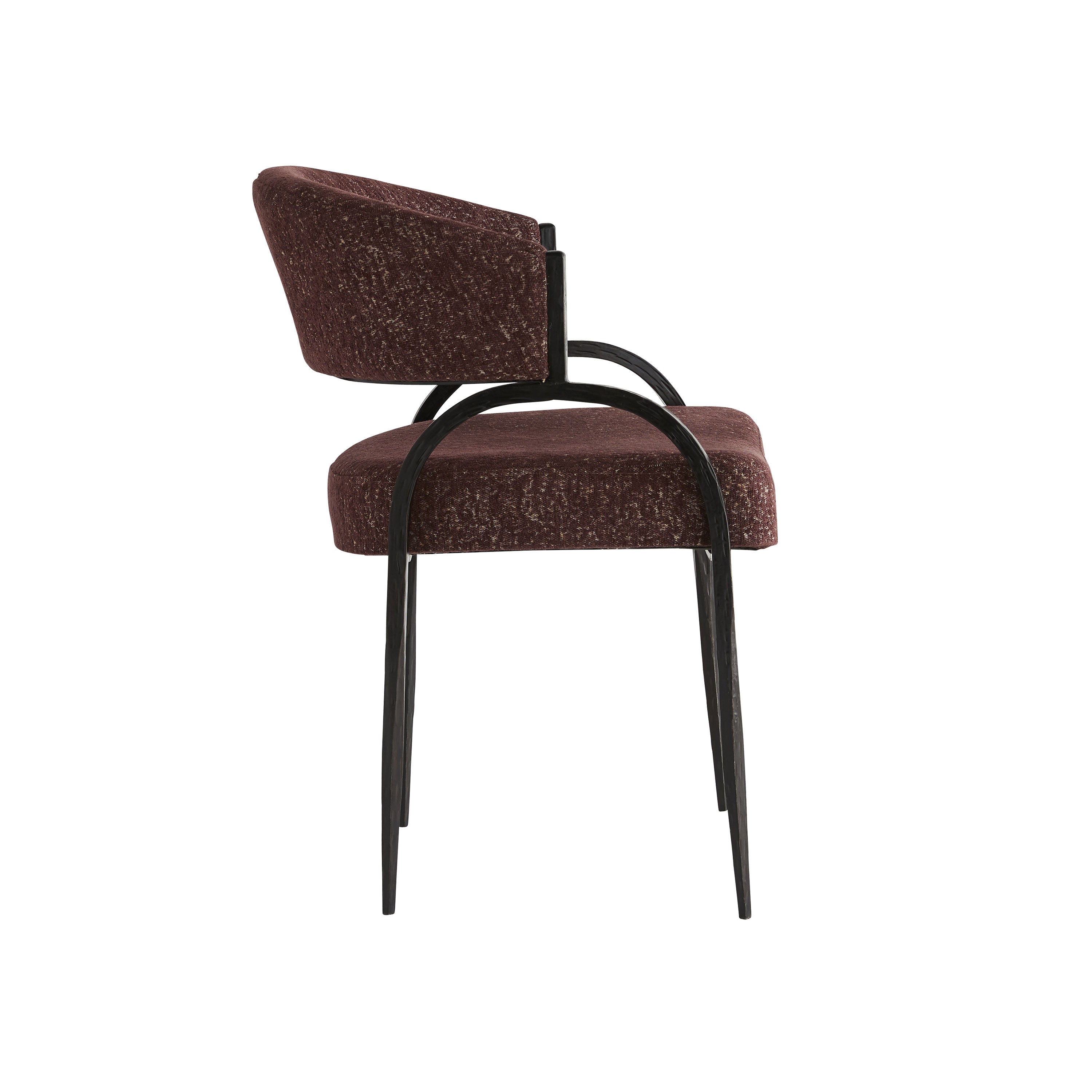 Bahati Dining Chair Bordeaux Chenille