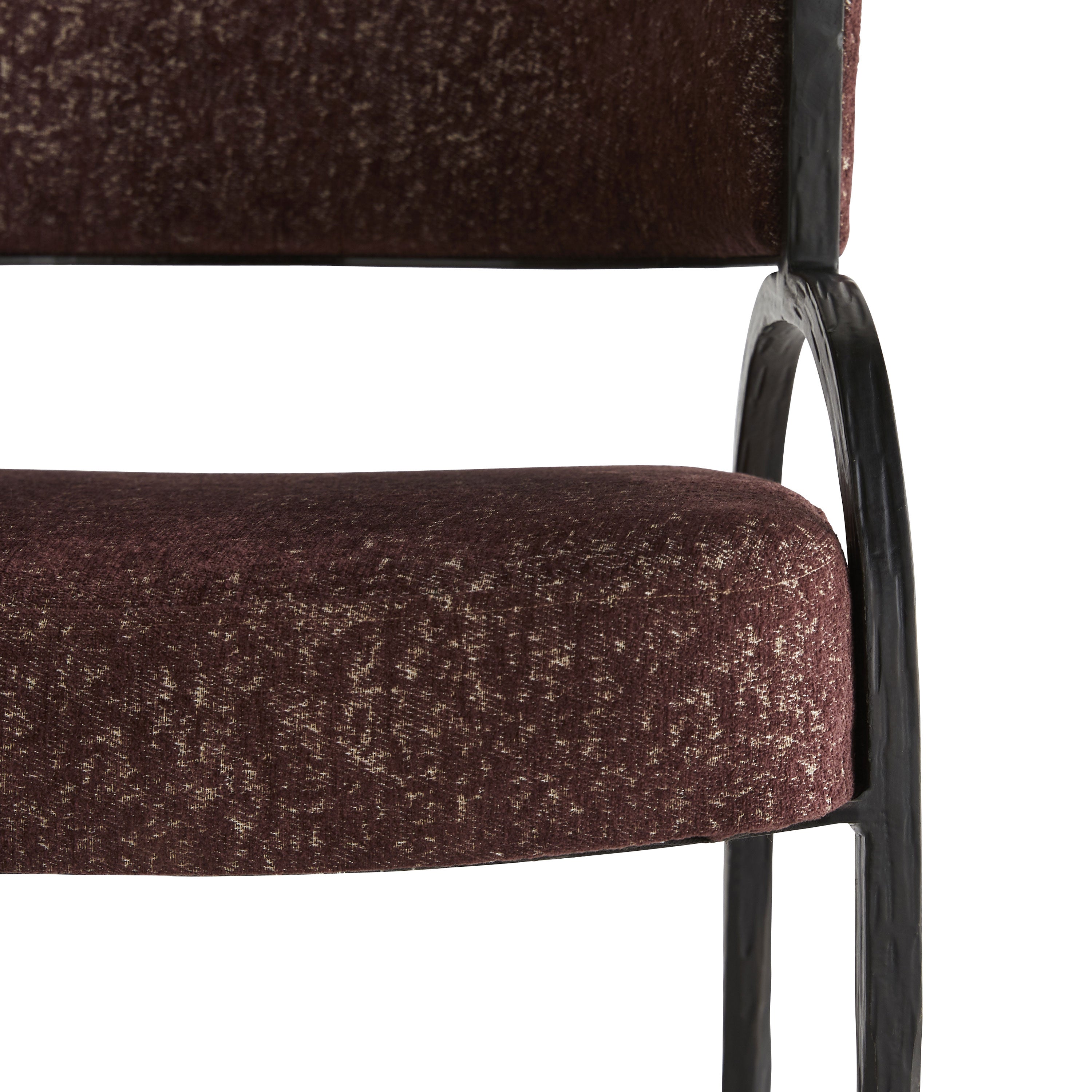 Bahati Dining Chair Bordeaux Chenille