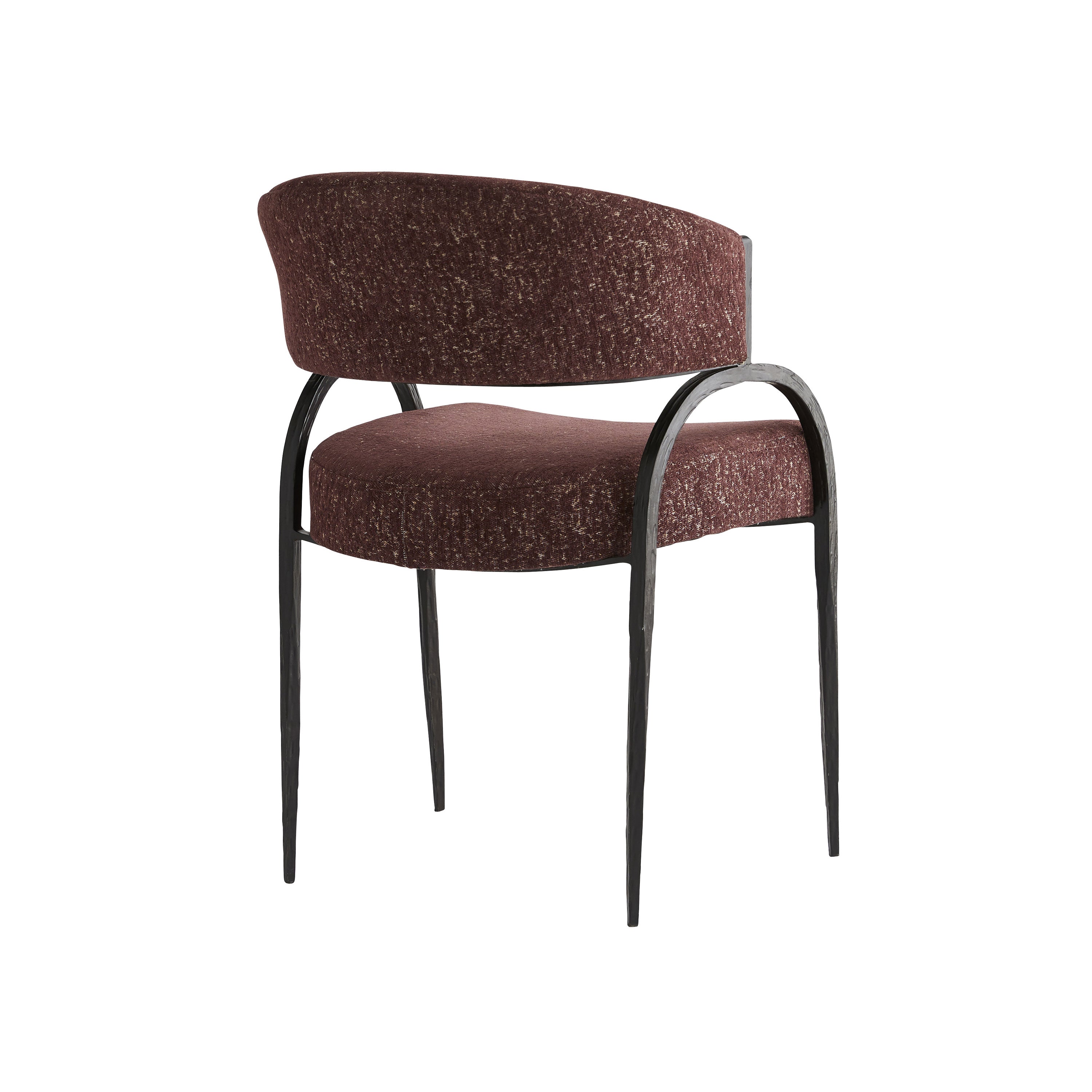 Bahati Dining Chair Bordeaux Chenille