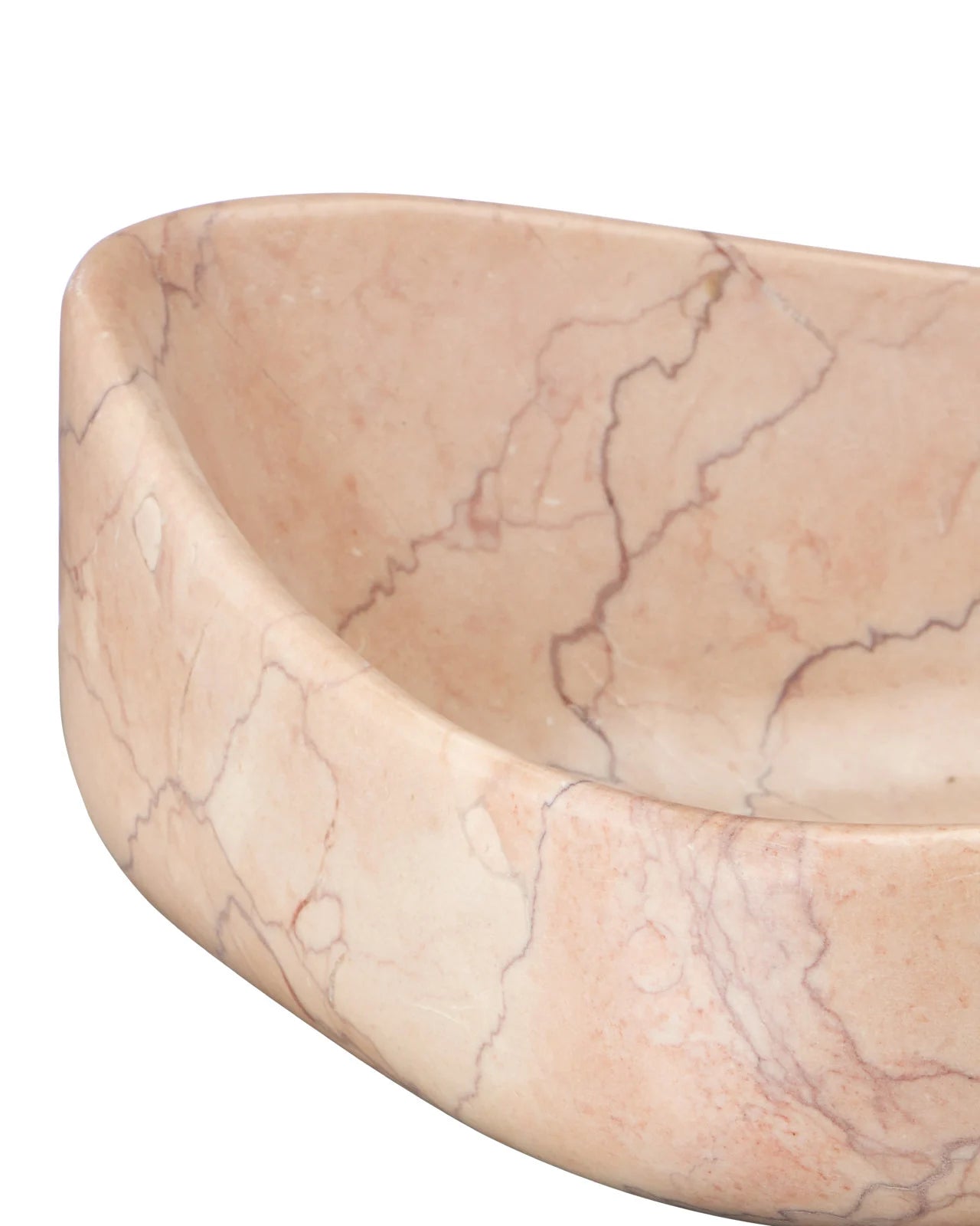 Deaton Rosa Marble Bowl