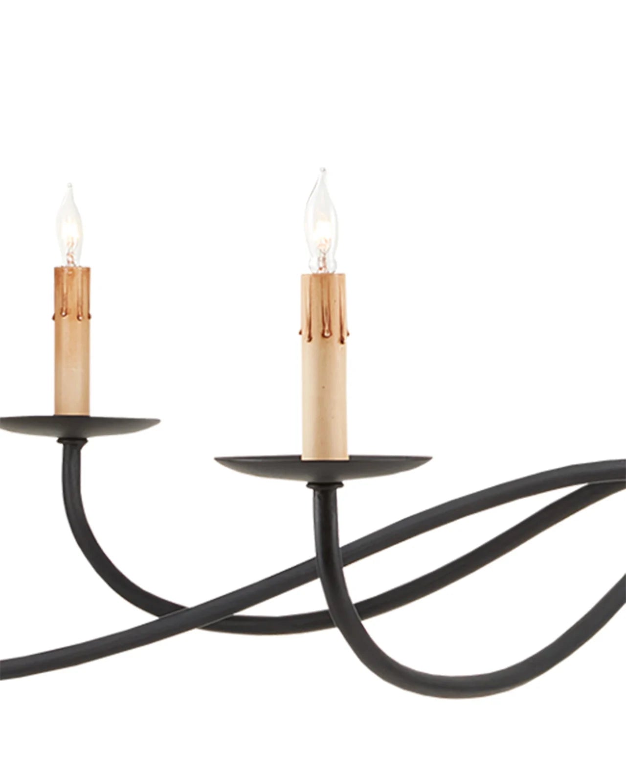 Saxon Large Black Chandelier