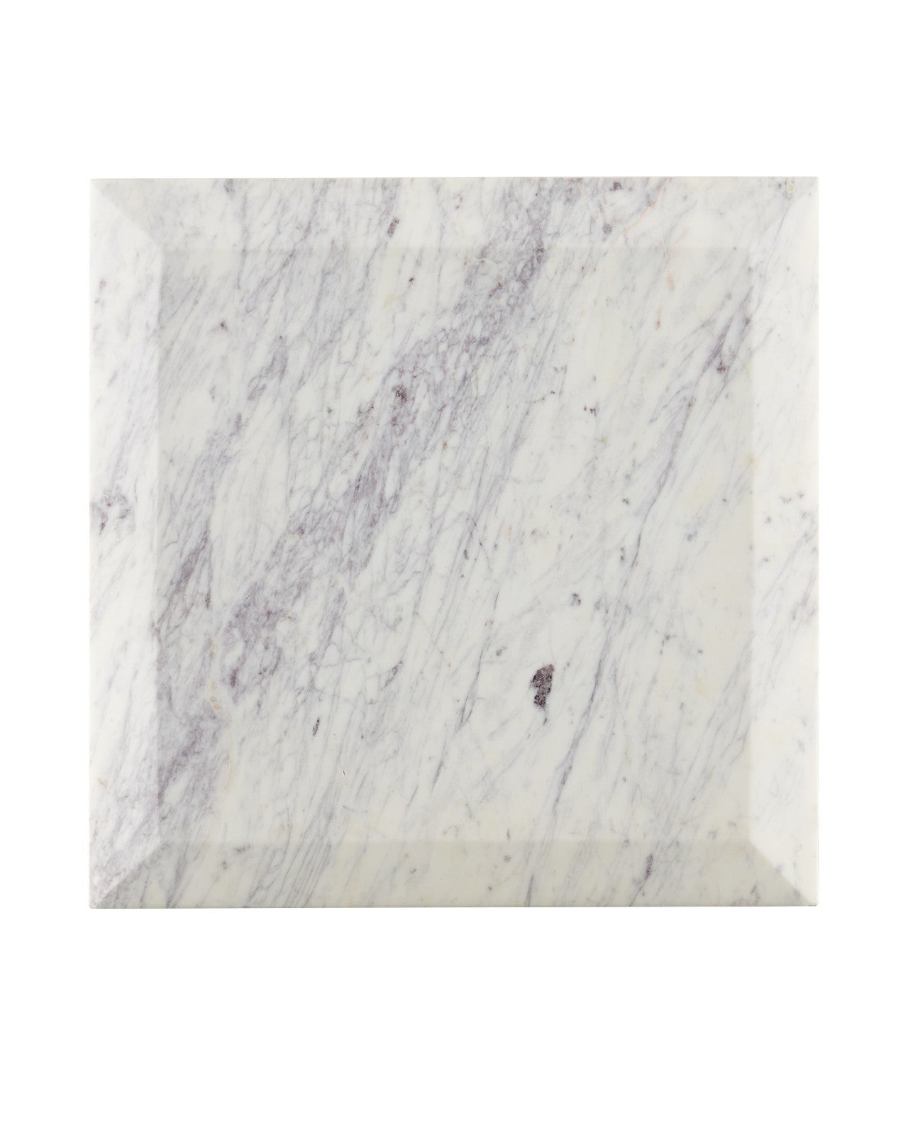 Oblique Marble Side Table