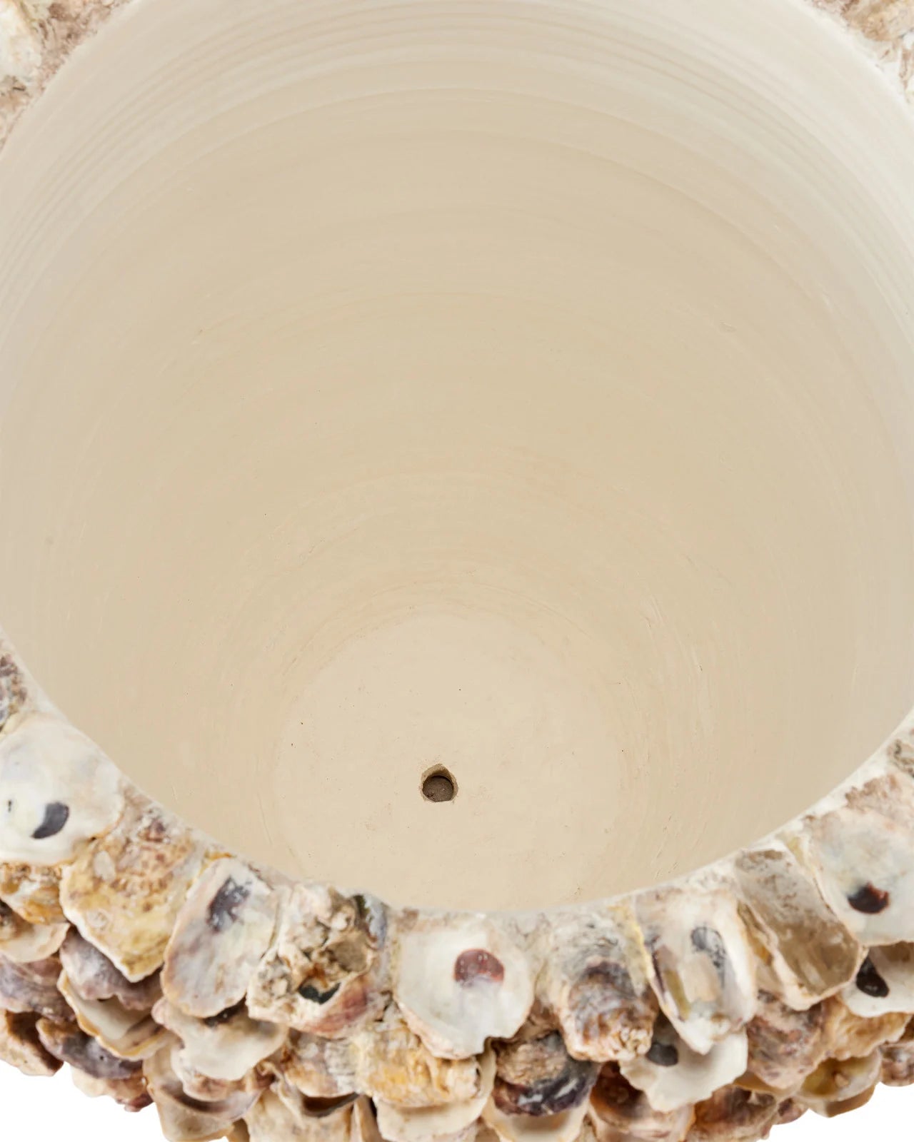 Oyster Shell Large Planter