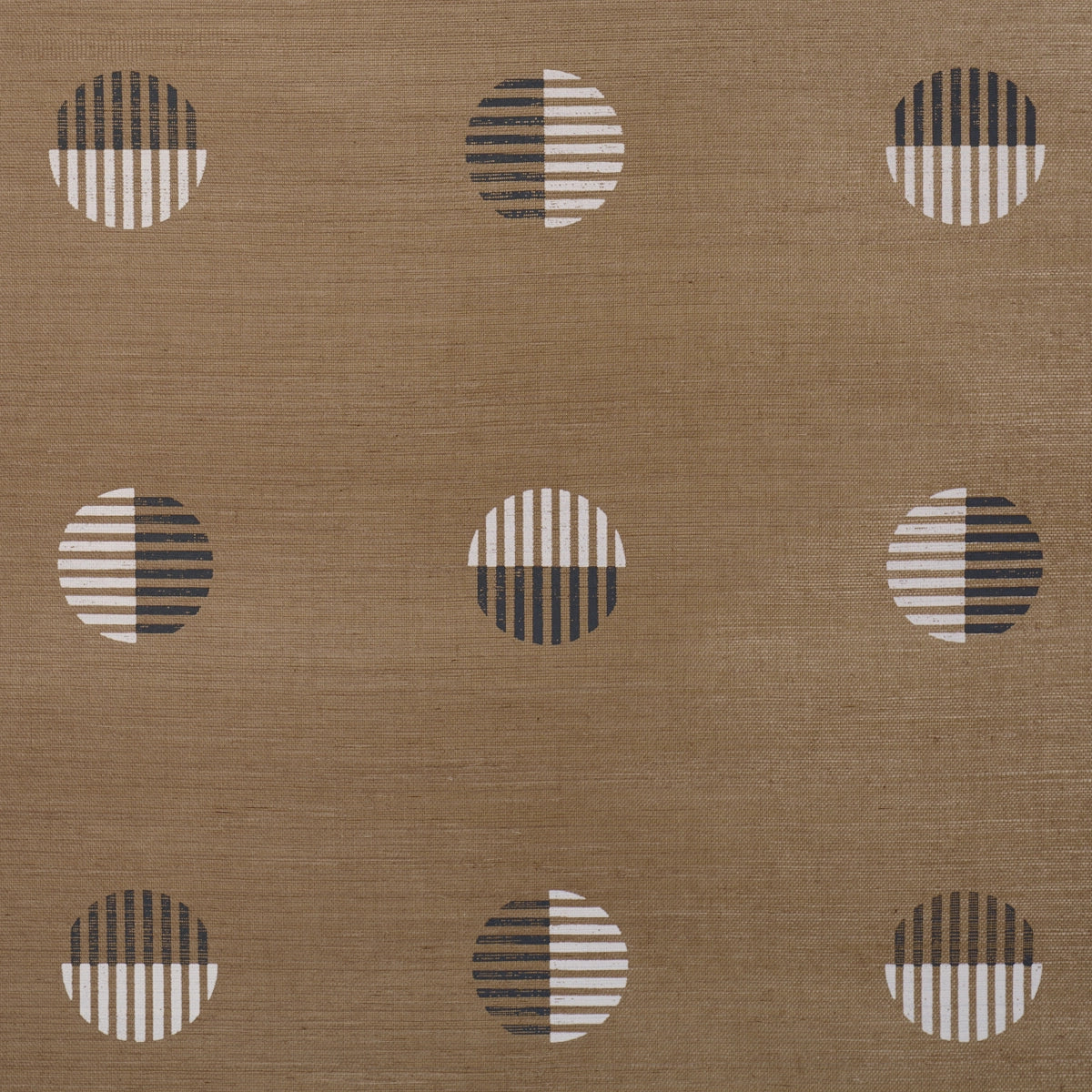 Ando Hand Blocked Sisal Wallpaper