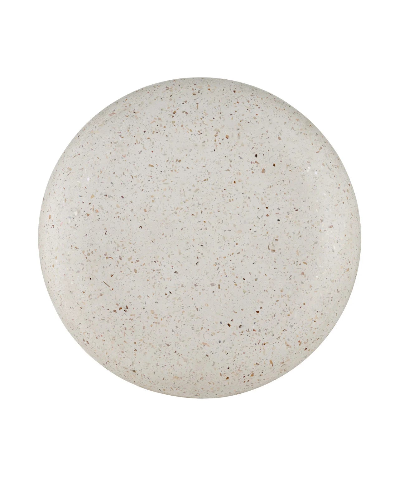 Cusani Ivory Terazzo Stool