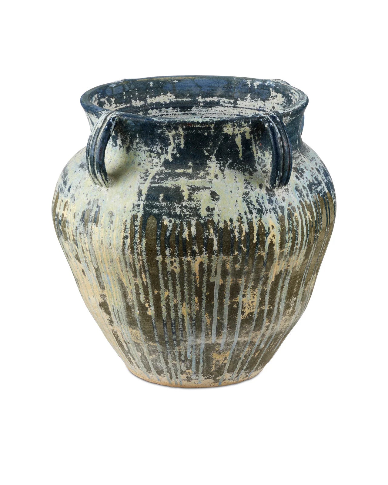 Agrigento Blue Drip Planter