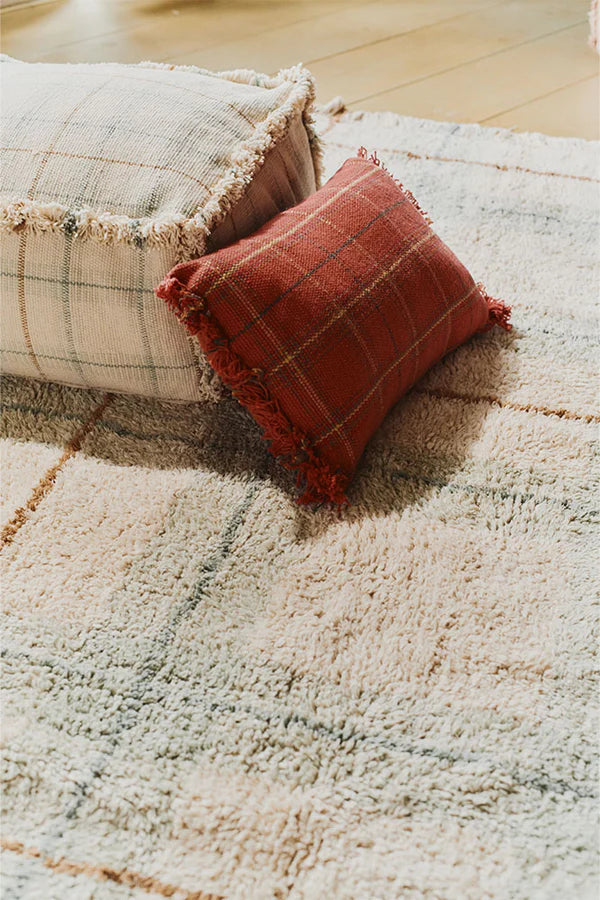 Handloom Puff Blue Sage