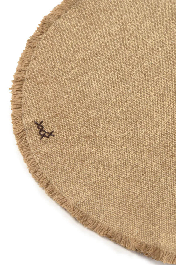 Stonewashed Placemats & Coasters in Ochre S/4