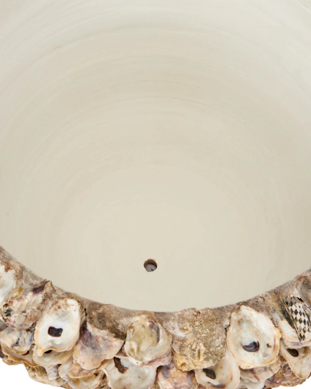 Oyster Shell Medium Planter