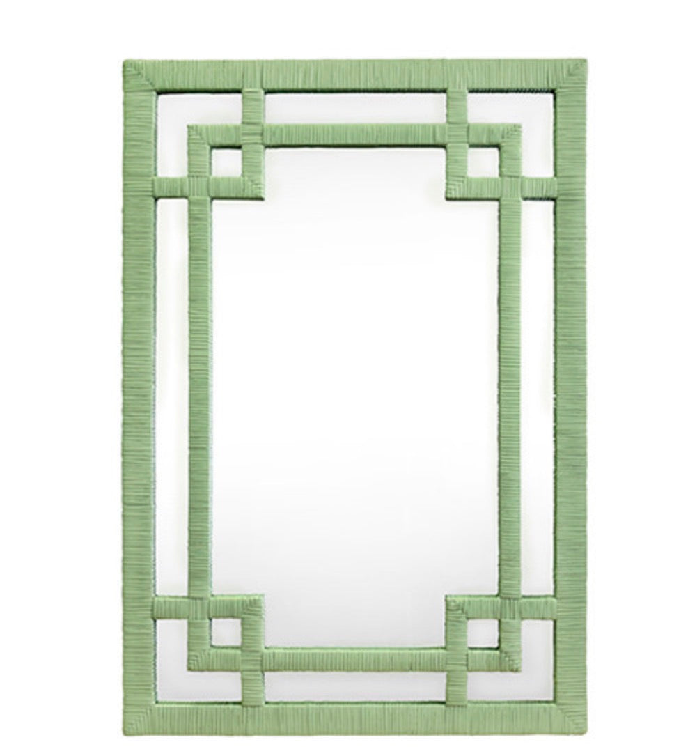 Geneva Mirror Sage Green