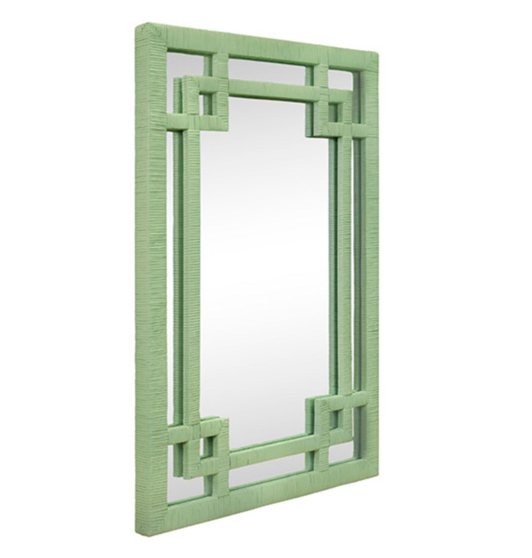 Geneva Mirror Sage Green