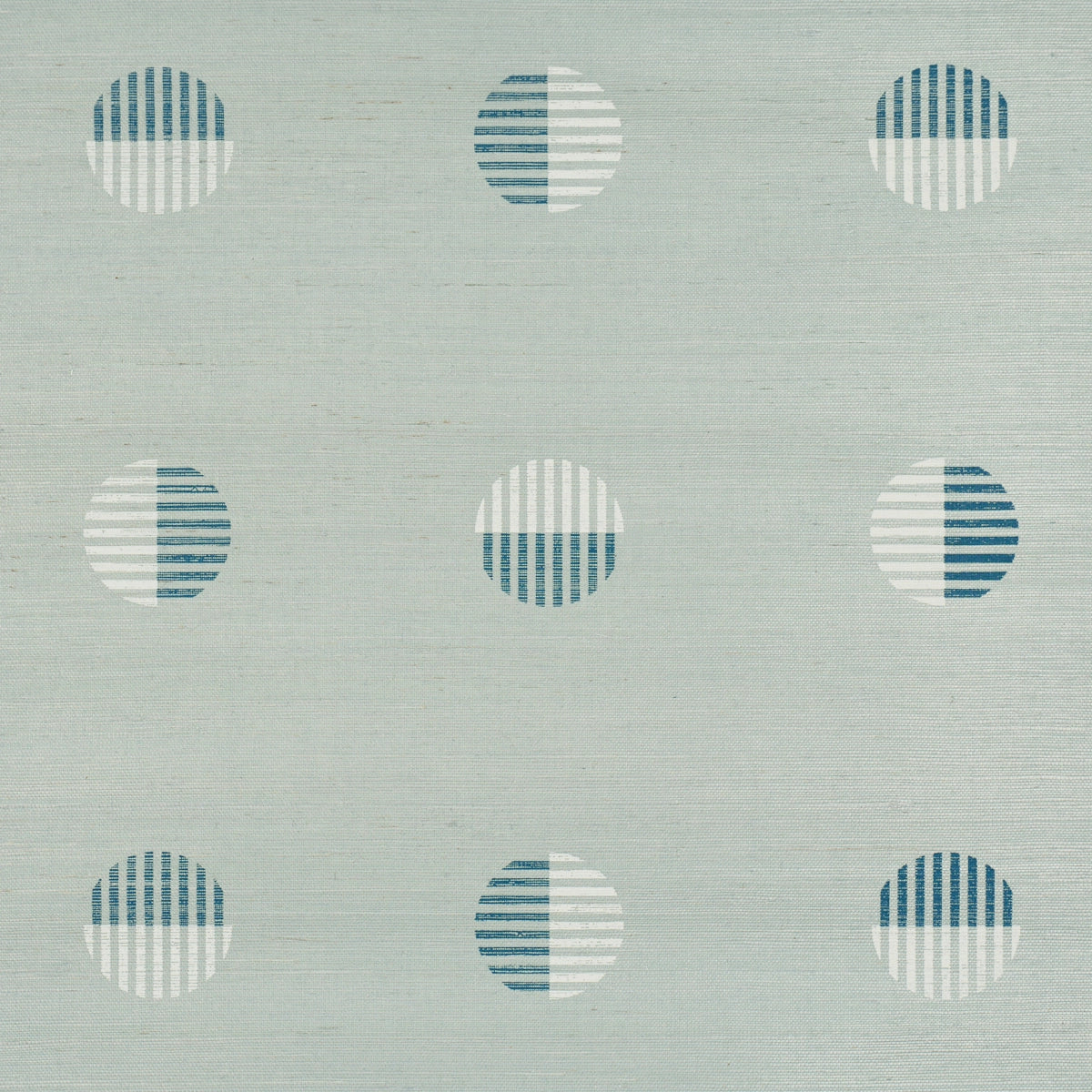 Ando Hand Blocked Sisal Wallpaper