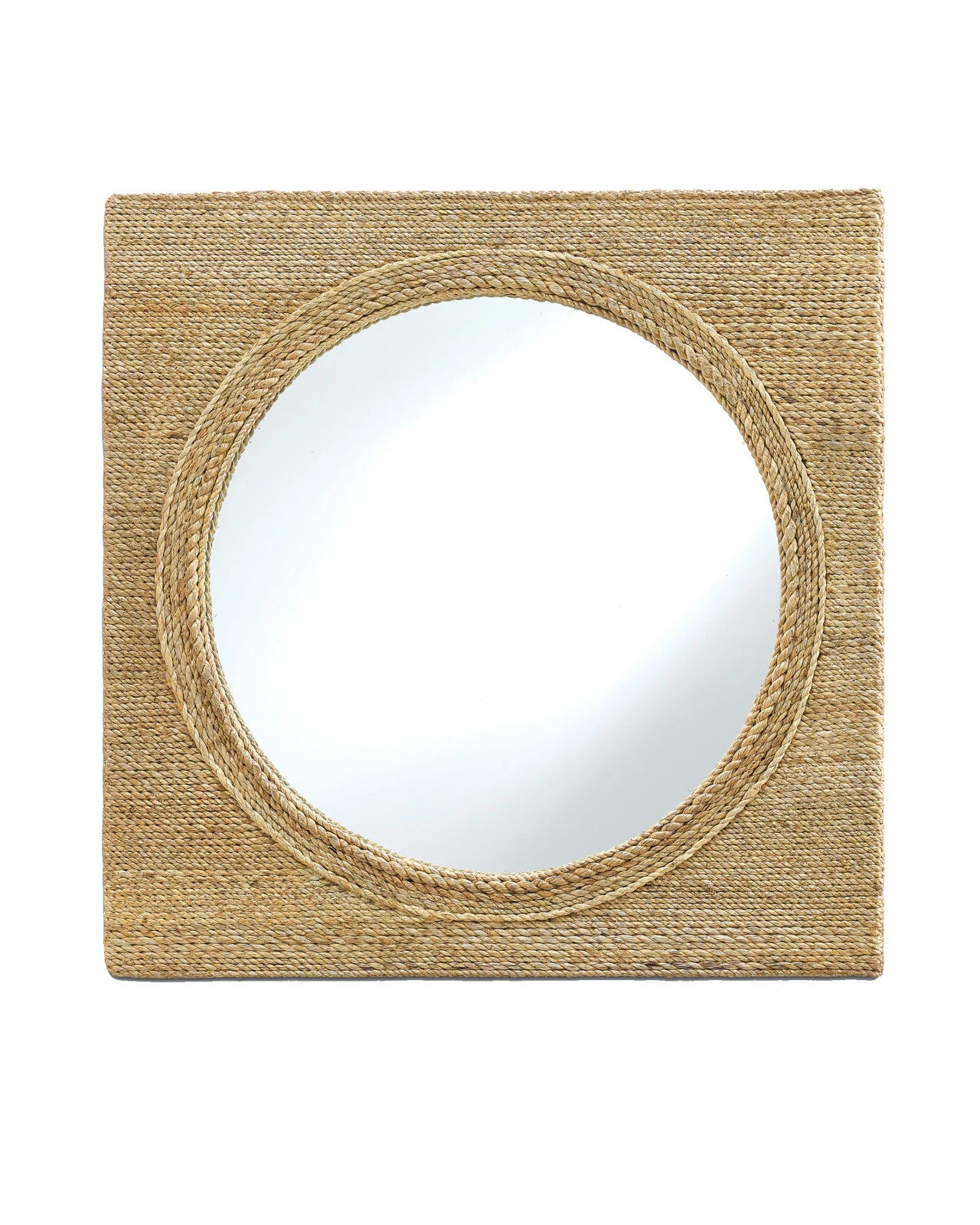 Tilbury Small Square Rope Mirror