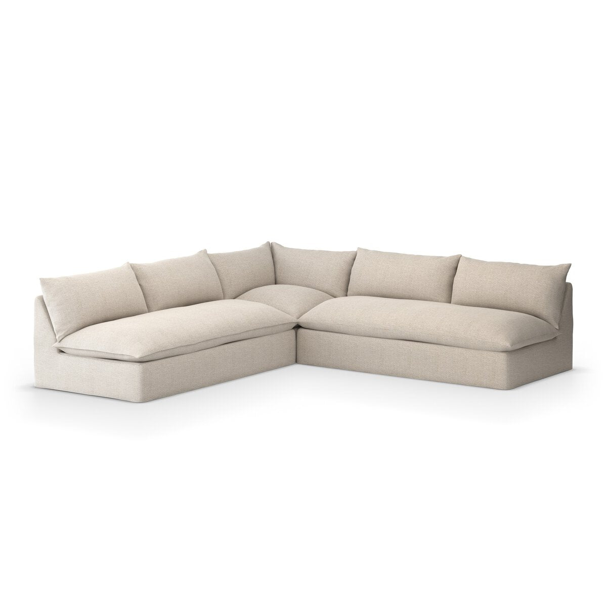 Grant Outdoor 3-Piece Sectional