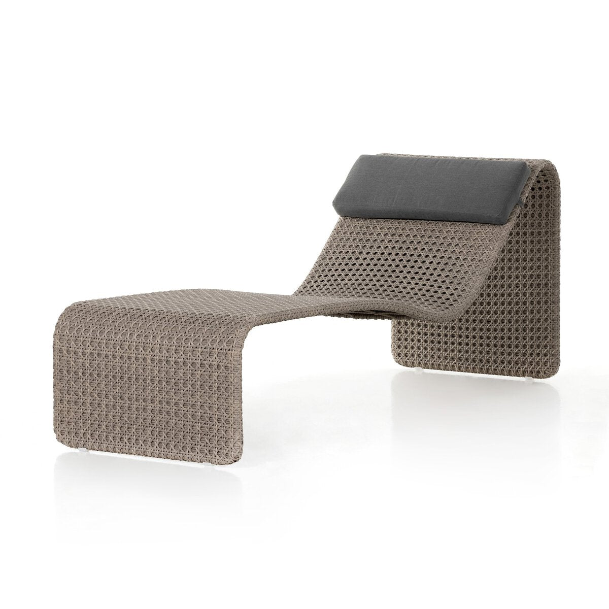 Paige Outdoor Woven Chaise