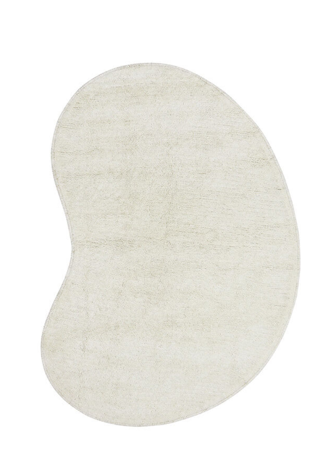 Wool Silhouette Rug in Natural- Small