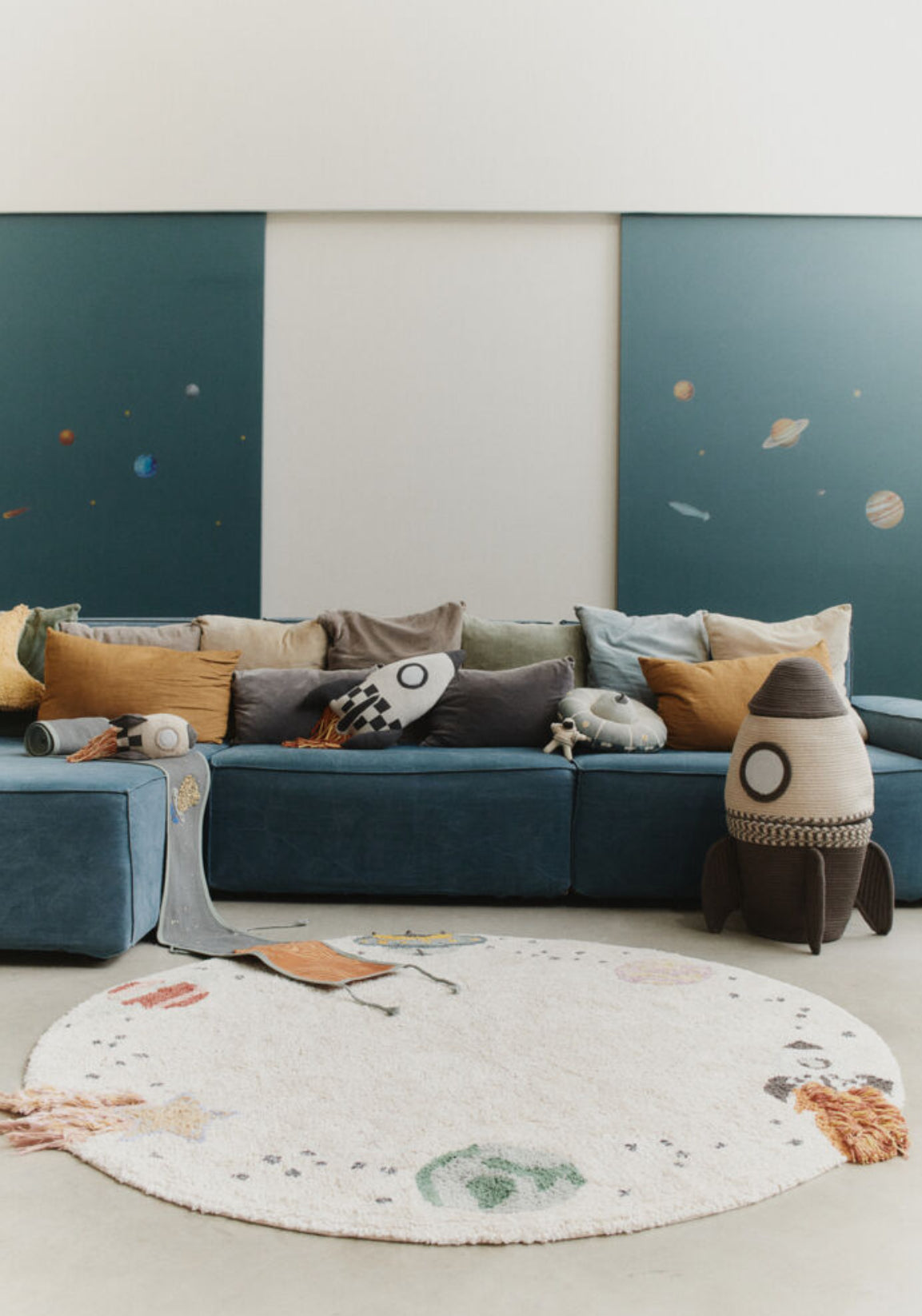 Interstellar Journey Washable Rug