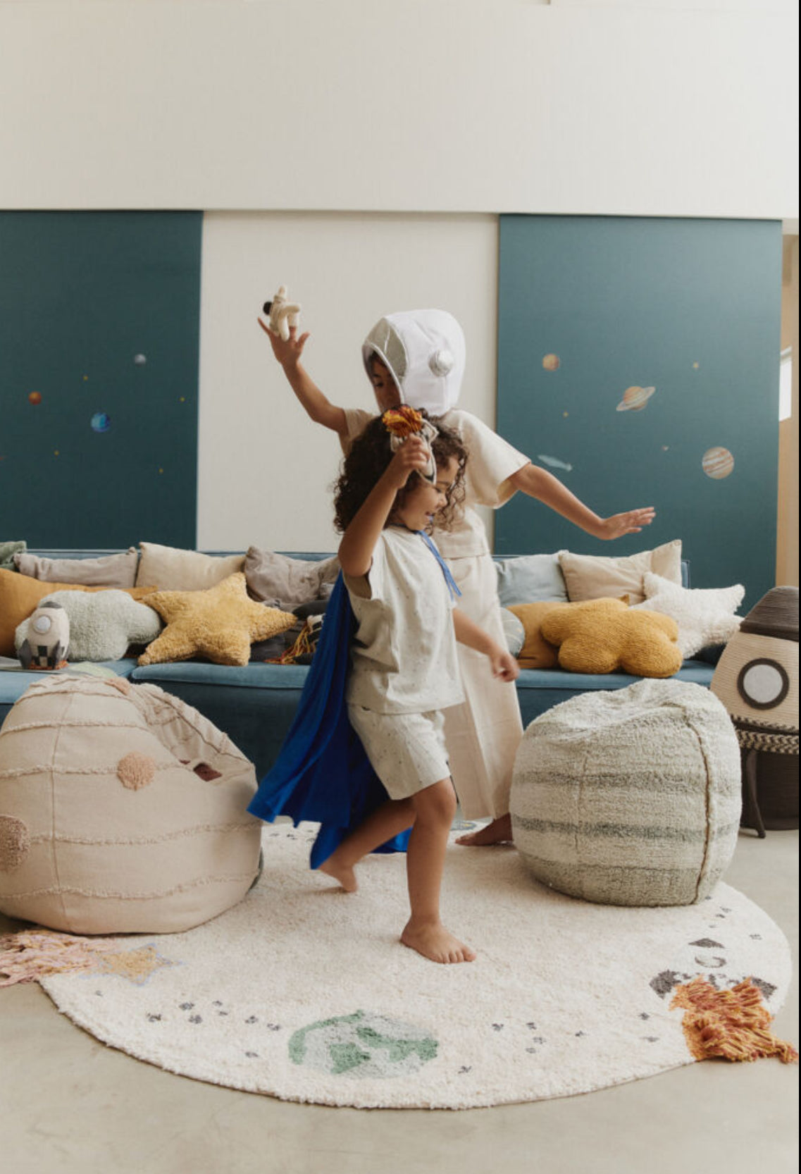 Interstellar Journey Washable Rug