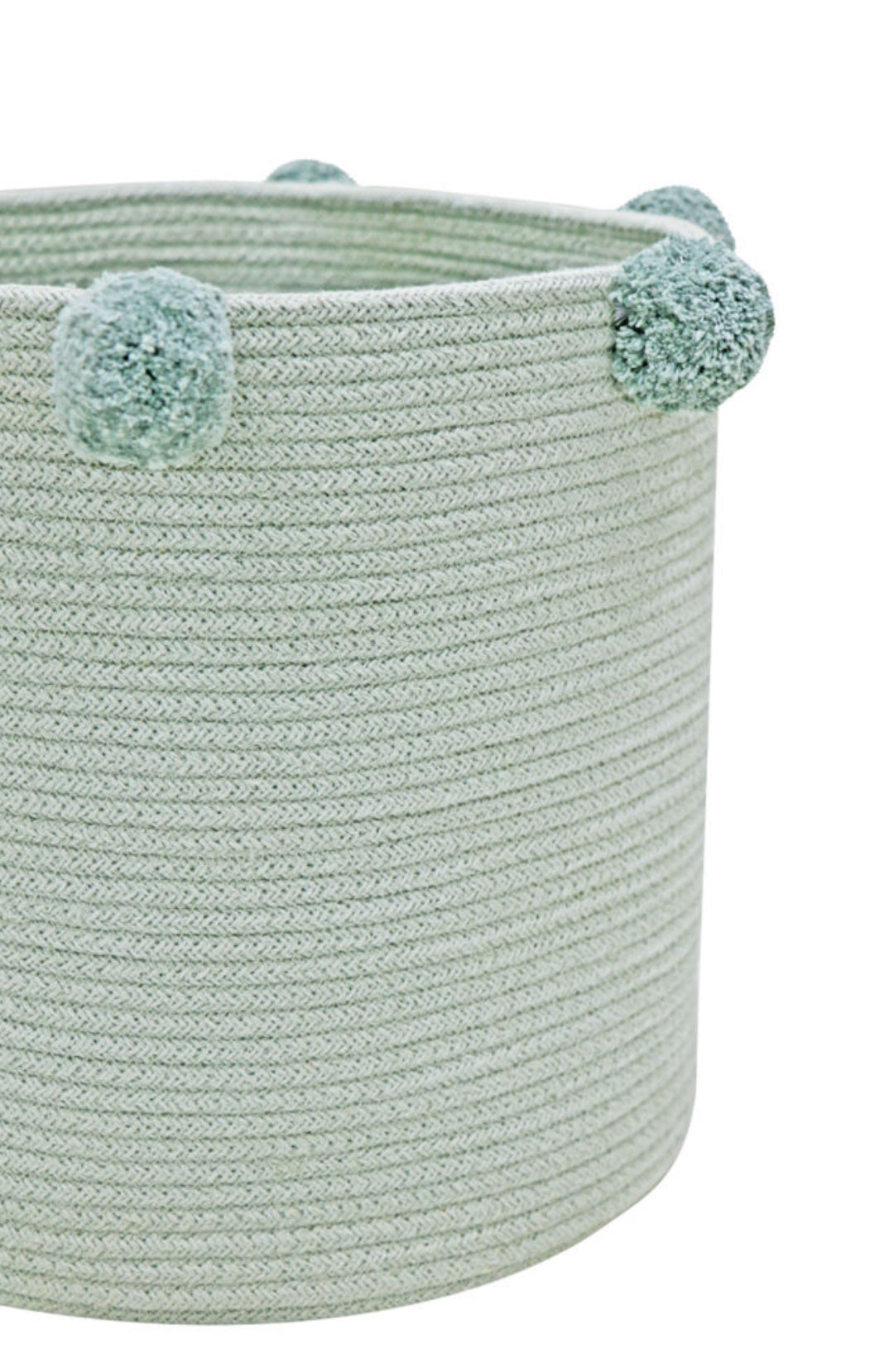 Bubbly Blue Sage Storage Basket