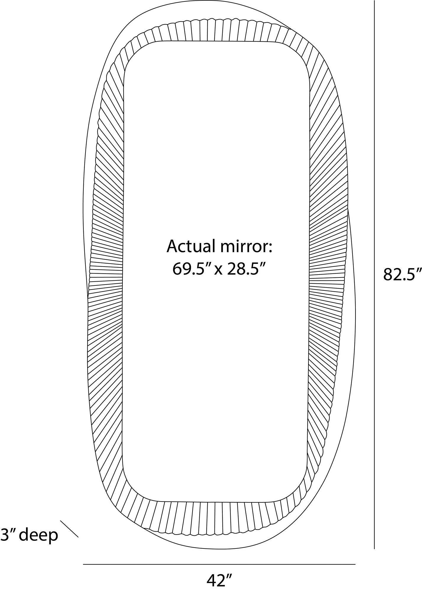 Juni Floor Mirror