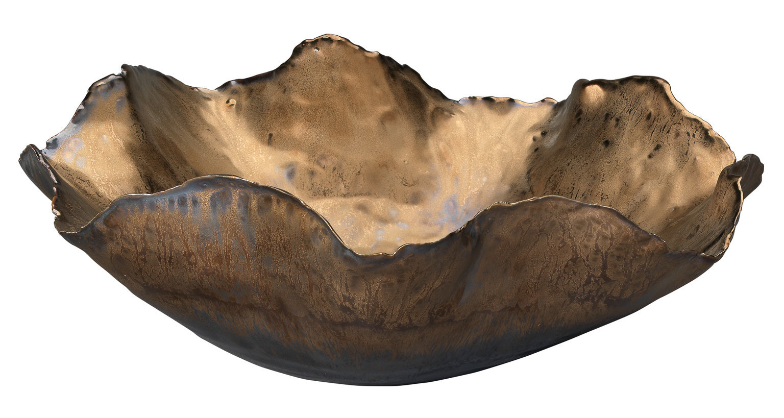Gold Peony Bowl