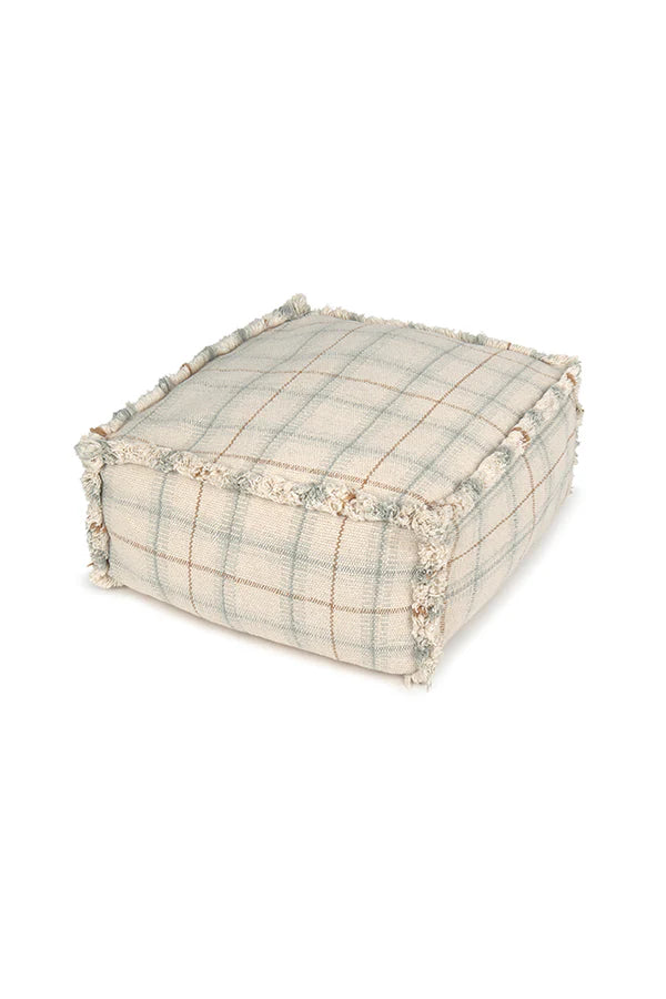 Handloom Puff Blue Sage