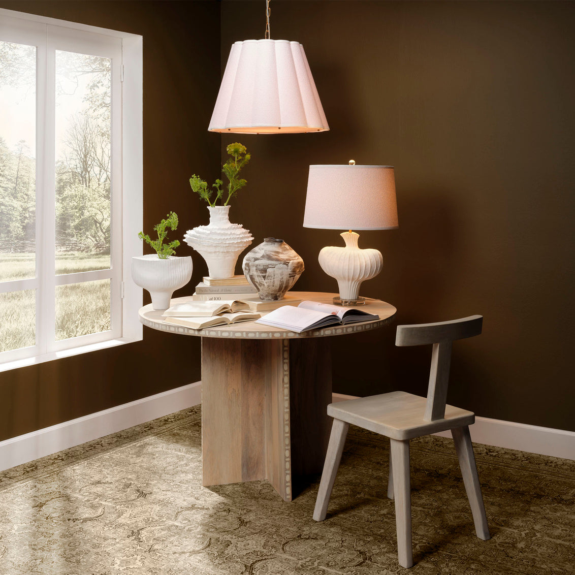 Sama Round Bistro Dining Table